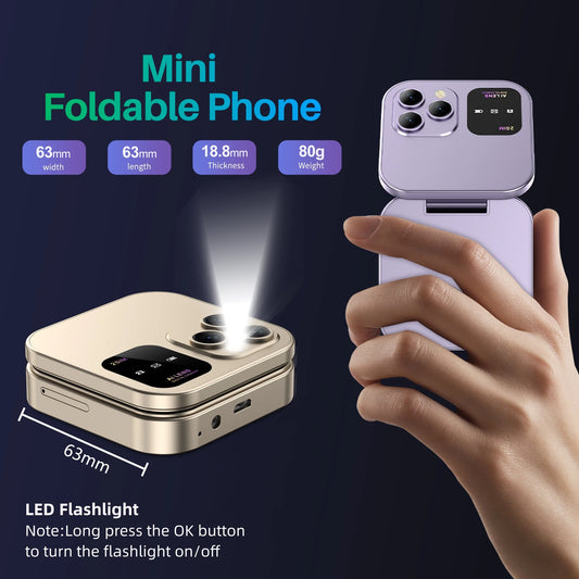 2024 New Mini Future Flip Mobile Phone