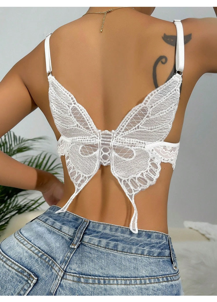 Fire & Desire Butterfly Lace Bra