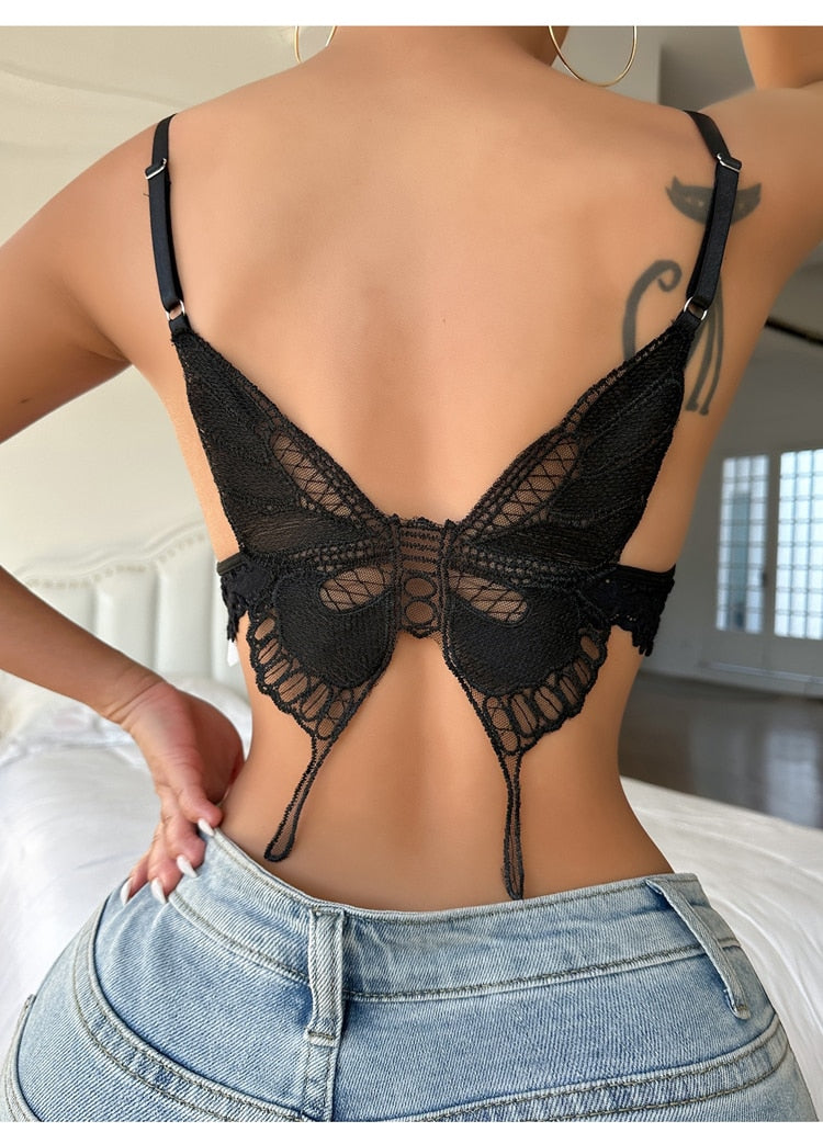 Fire & Desire Butterfly Lace Bra